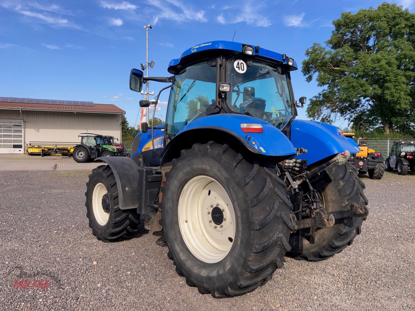Traktor типа New Holland T 6090, Gebrauchtmaschine в Elsteraue-Bornitz (Фотография 4)