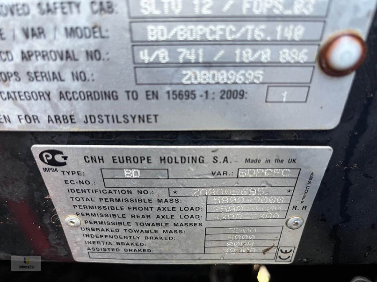 Traktor του τύπου New Holland T 6.140 EC, Gebrauchtmaschine σε Neuhof - Dorfborn (Φωτογραφία 7)