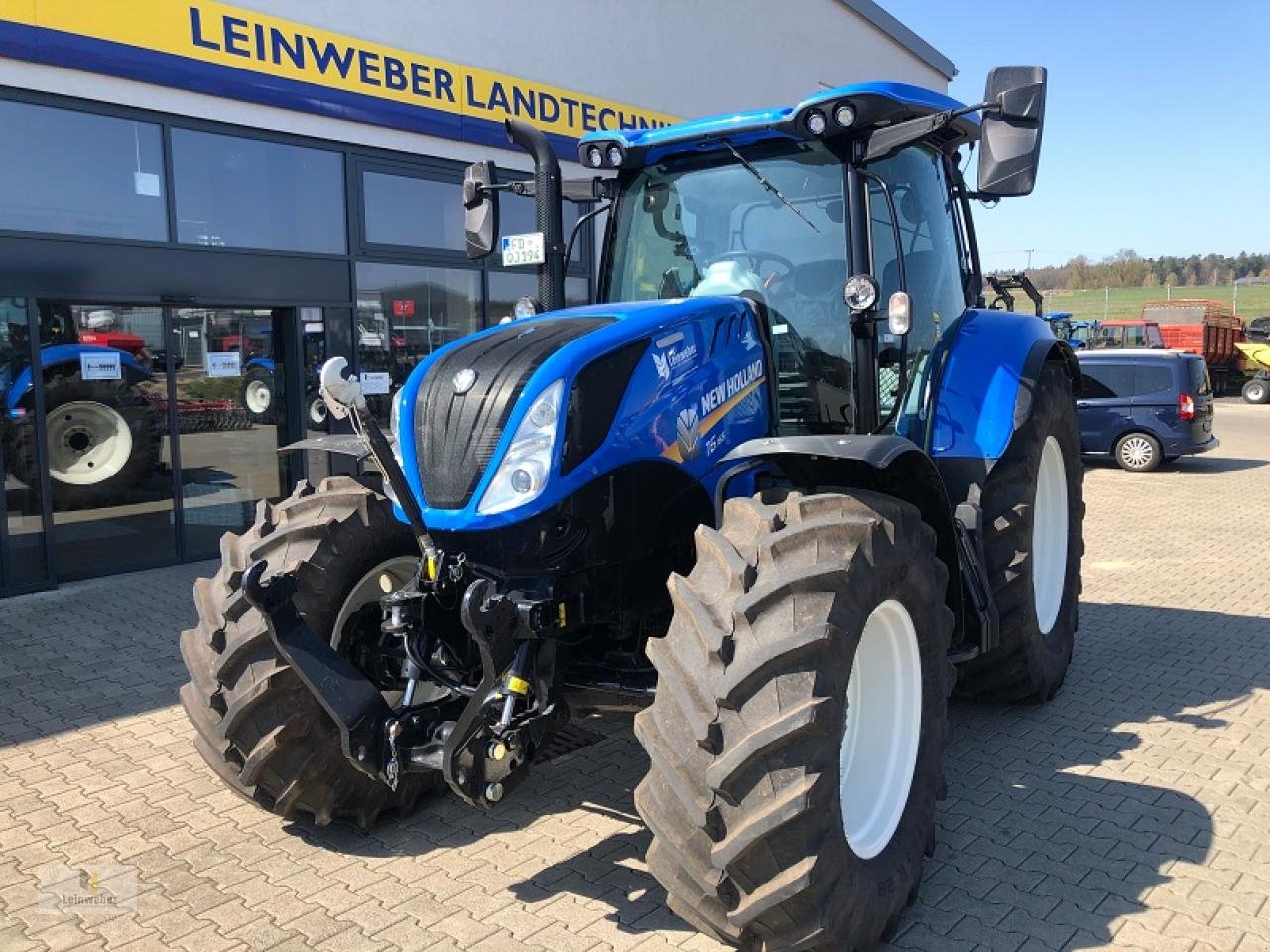 Traktor typu New Holland T 6.155 AC, Gebrauchtmaschine w Neuhof - Dorfborn (Zdjęcie 1)