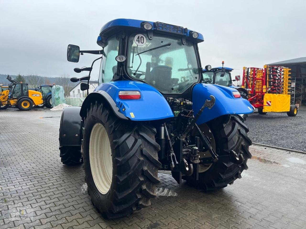 Traktor του τύπου New Holland T 6.155 EC, Gebrauchtmaschine σε Neuhof - Dorfborn (Φωτογραφία 4)