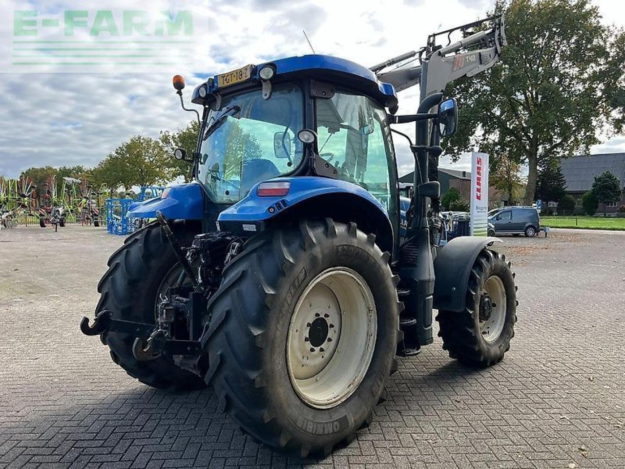 Traktor типа New Holland t 6.155, Gebrauchtmaschine в ag BROEKLAND (Фотография 7)