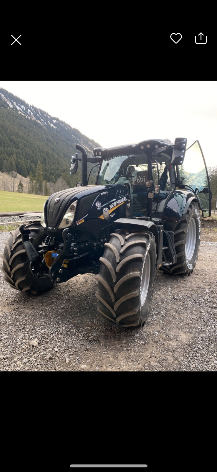 Traktor des Typs New Holland T 6.155, Gebrauchtmaschine in Bichlbach (Bild 1)