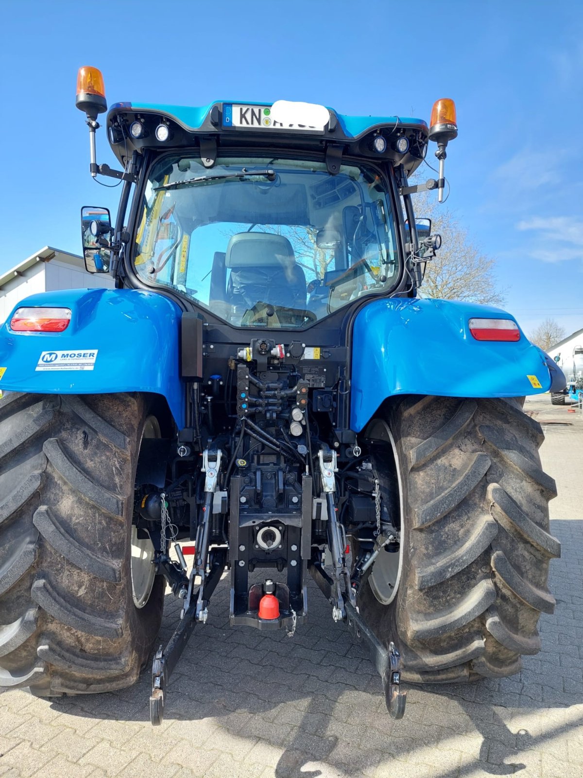 Traktor des Typs New Holland T 6.180 AC, Neumaschine in Hohenfels (Bild 10)