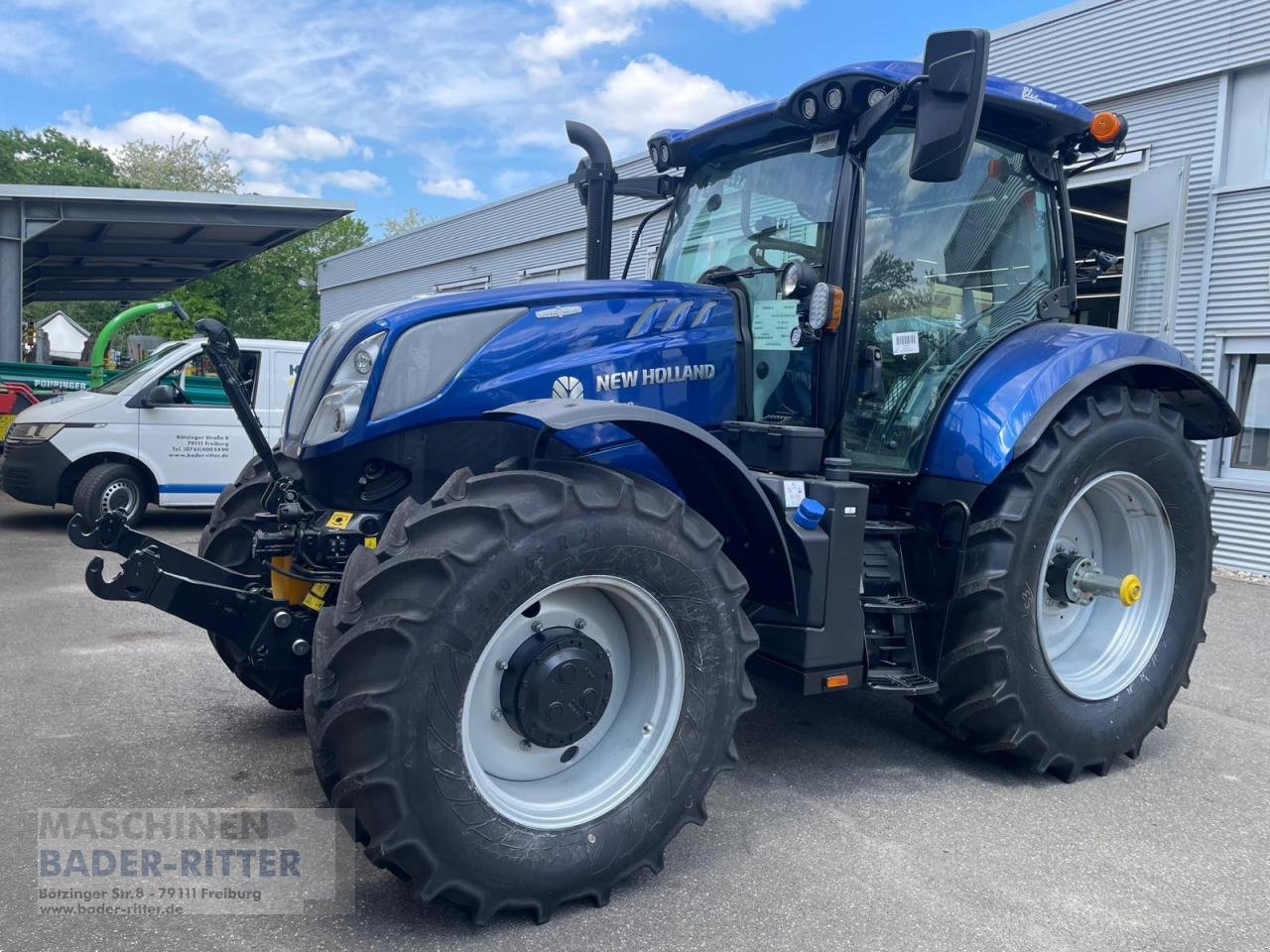 Traktor typu New Holland T 6.180 AC, Neumaschine v Freiburg (Obrázek 1)