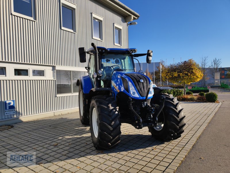 Traktor of the type New Holland T 6.180 AutoCommand, Neumaschine in Salching bei Straubing (Picture 1)