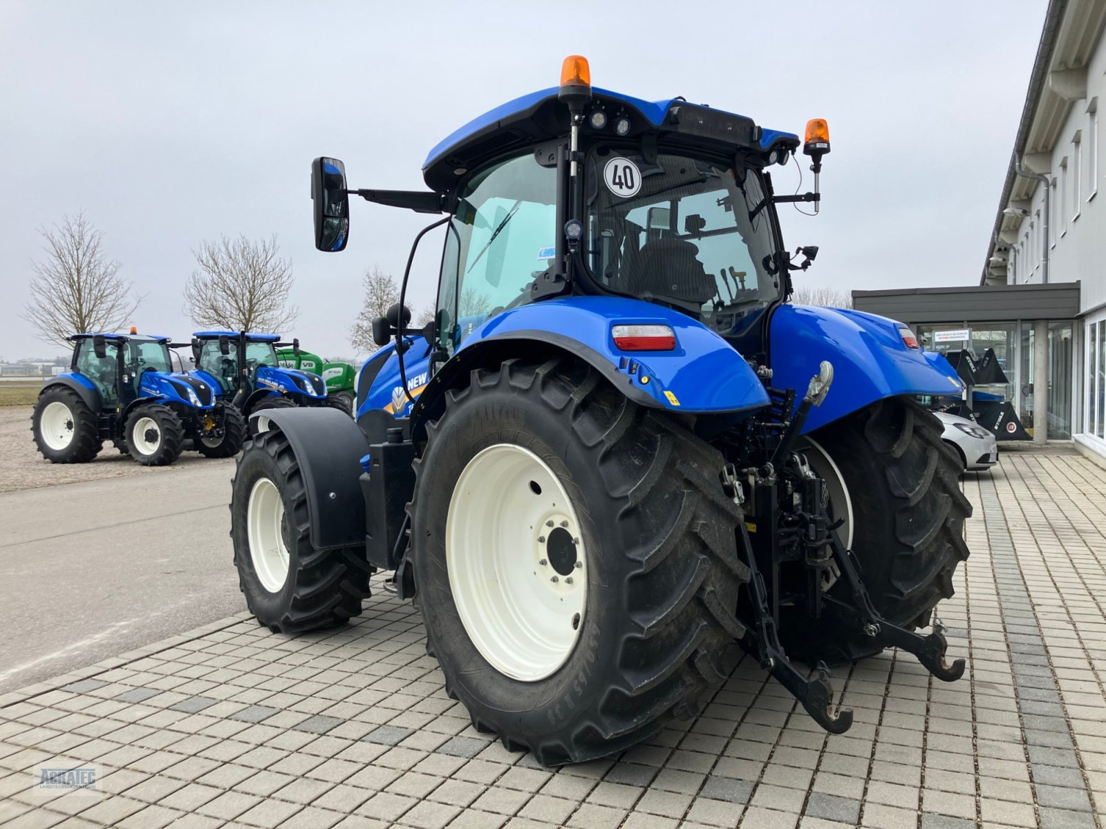 Traktor του τύπου New Holland T 6.180 DC, Gebrauchtmaschine σε Salching bei Straubing (Φωτογραφία 9)