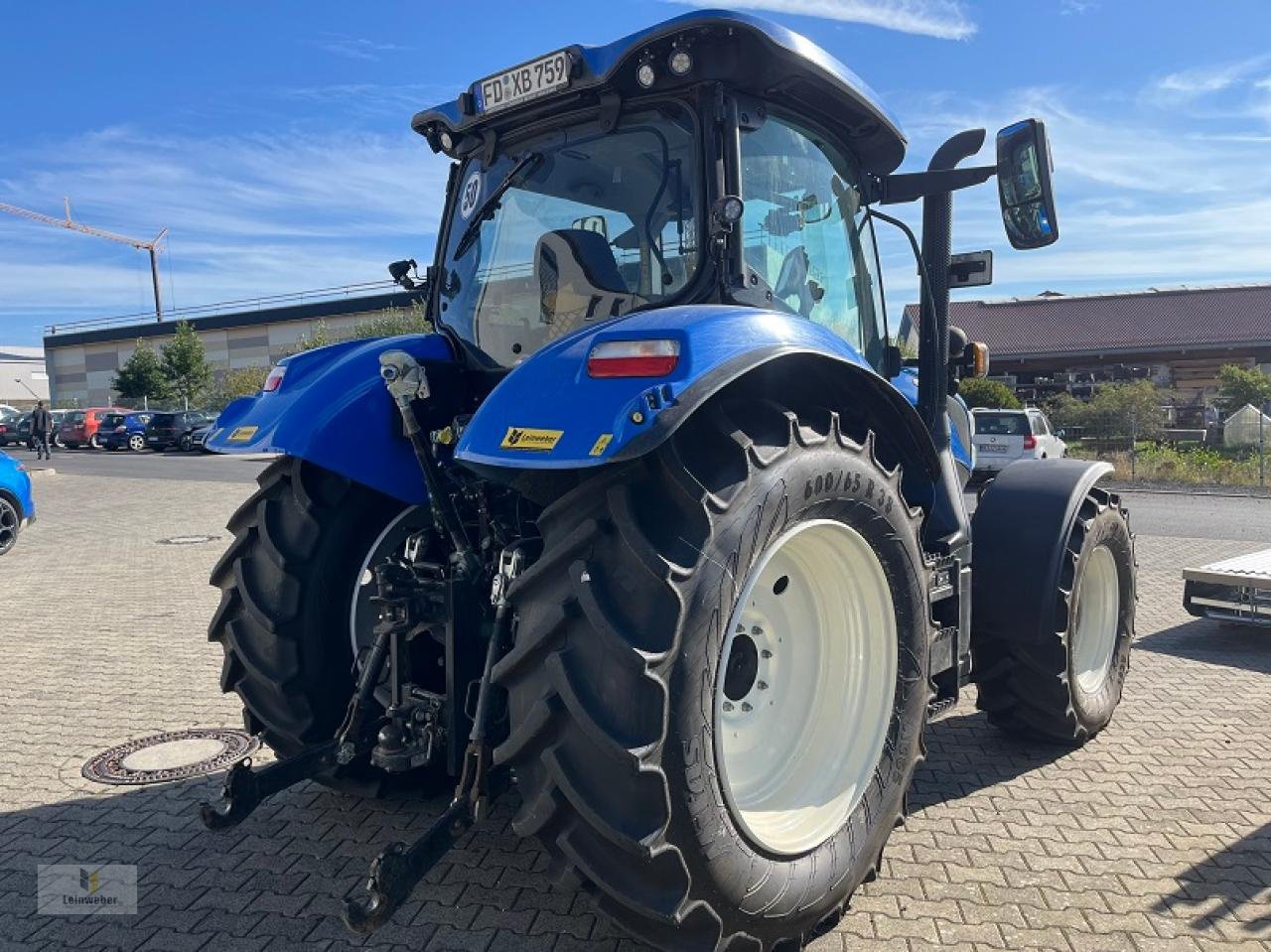 Traktor of the type New Holland T 6.180 DC, Gebrauchtmaschine in Neuhof - Dorfborn (Picture 3)