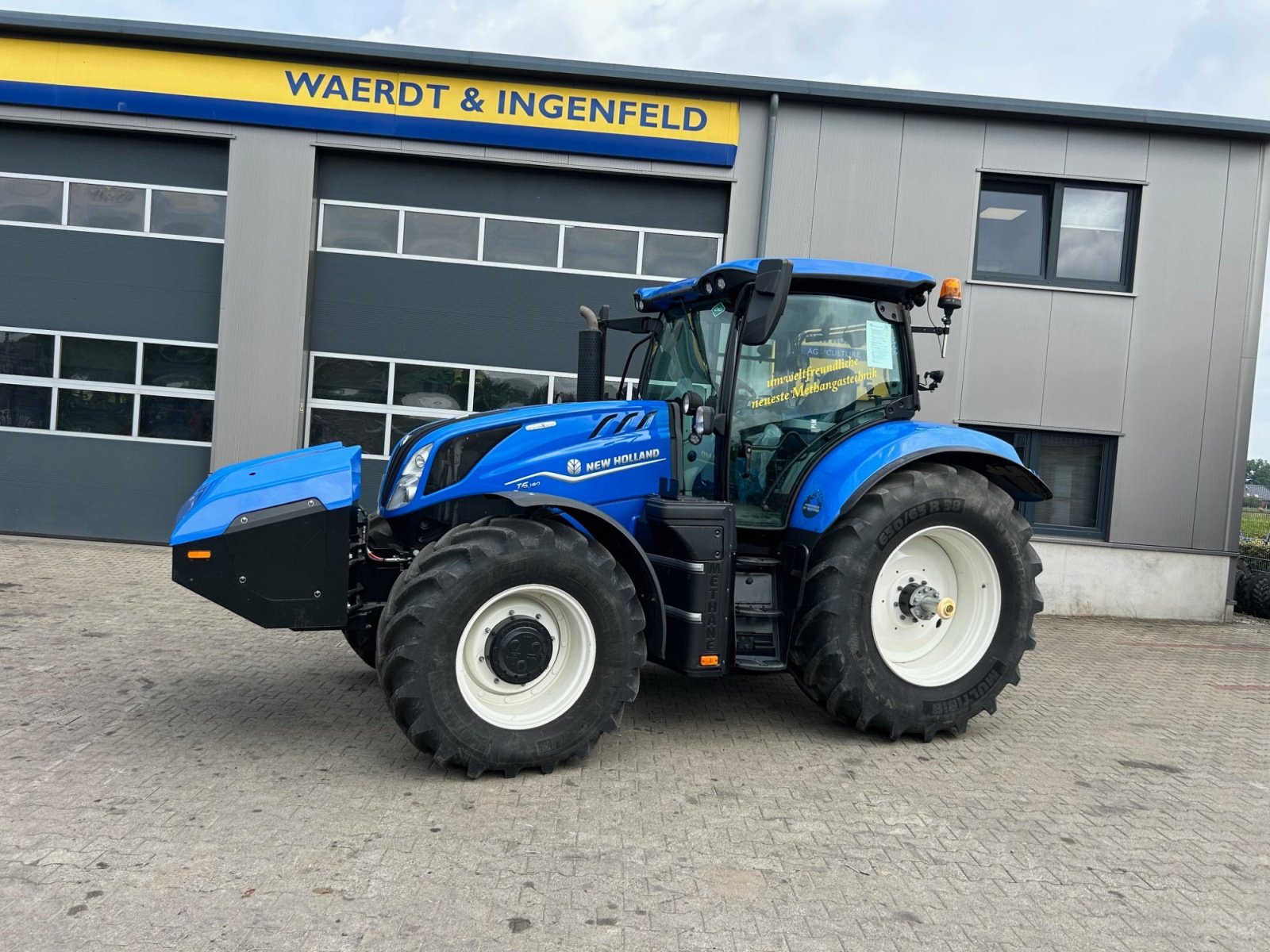 Traktor des Typs New Holland T 6.180 EC Methan, Gebrauchtmaschine in Sonsbeck (Bild 2)