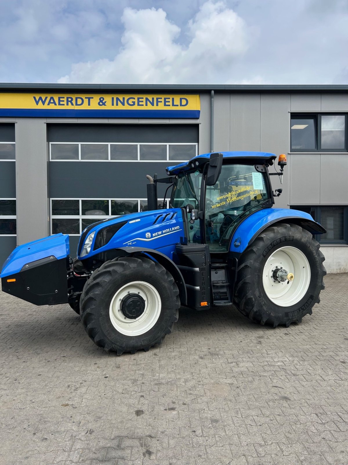 Traktor des Typs New Holland T 6.180 EC Methan, Gebrauchtmaschine in Sonsbeck (Bild 19)
