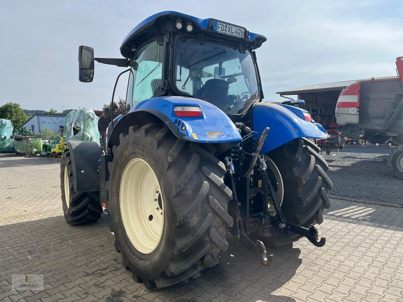 Traktor типа New Holland T 6.180 EC, Gebrauchtmaschine в Neuhof - Dorfborn (Фотография 4)