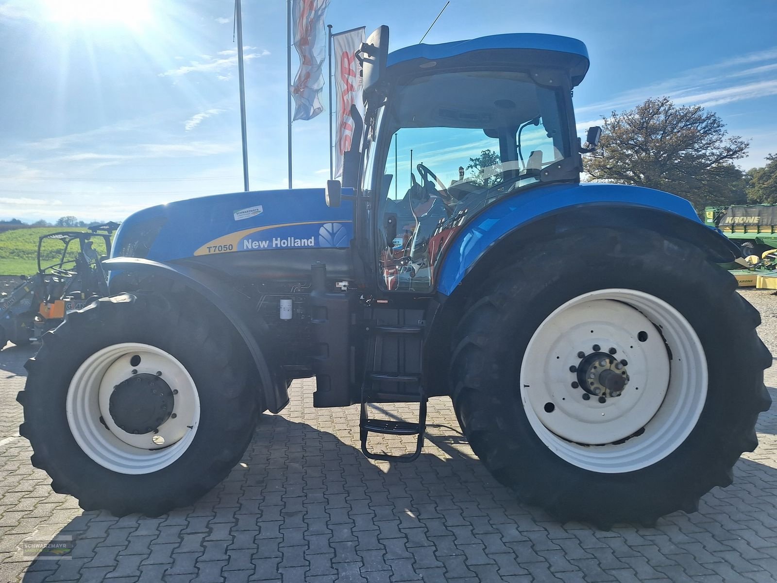 Traktor типа New Holland T 7050 PC, Gebrauchtmaschine в Aurolzmünster (Фотография 7)