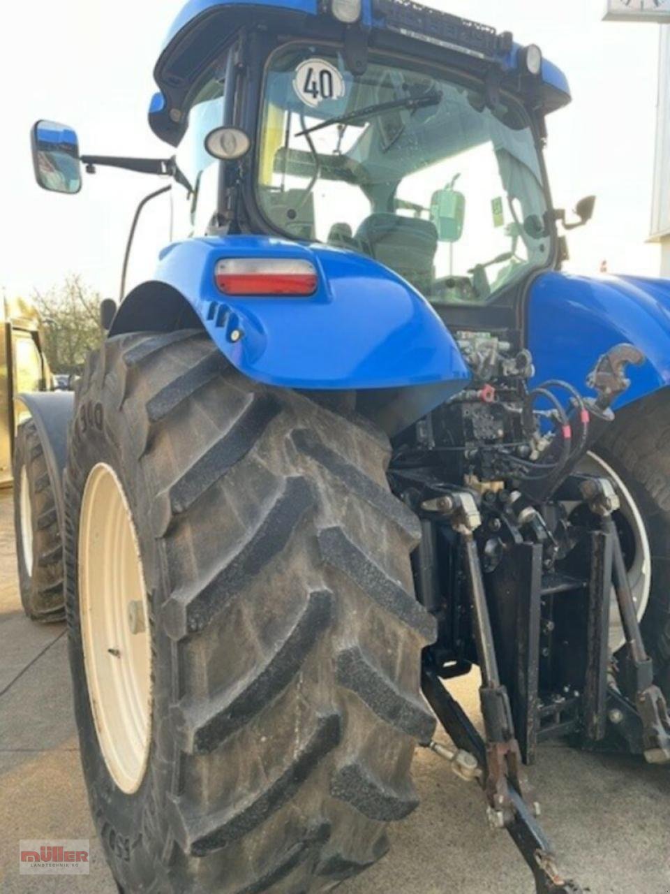 Traktor del tipo New Holland T 7050, Gebrauchtmaschine en Holzhausen (Imagen 8)