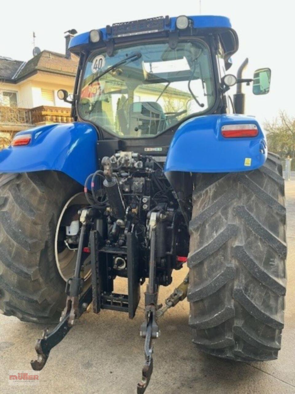 Traktor del tipo New Holland T 7050, Gebrauchtmaschine en Holzhausen (Imagen 9)