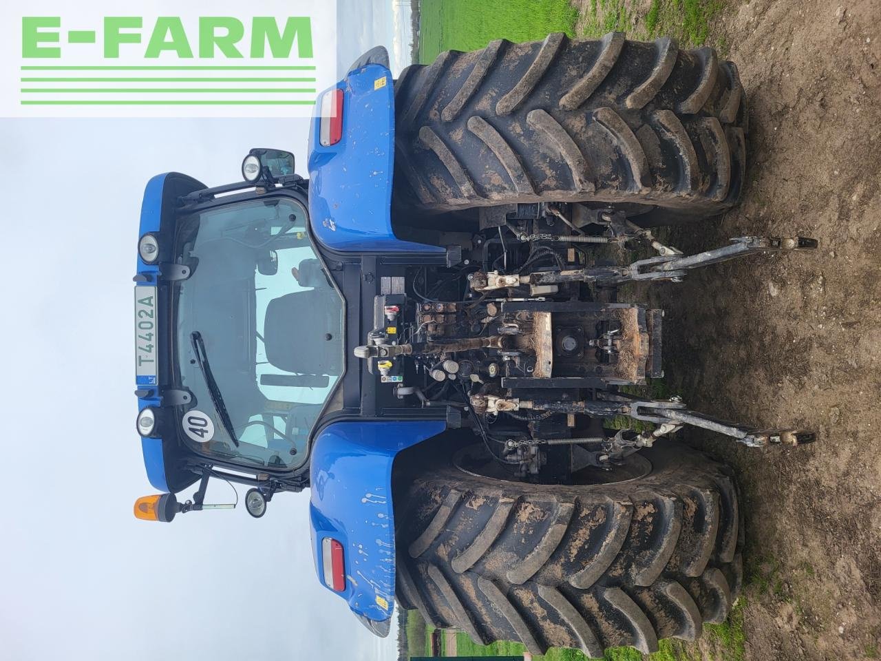 Traktor typu New Holland T 7.185, Gebrauchtmaschine v Hamburg (Obrázek 3)