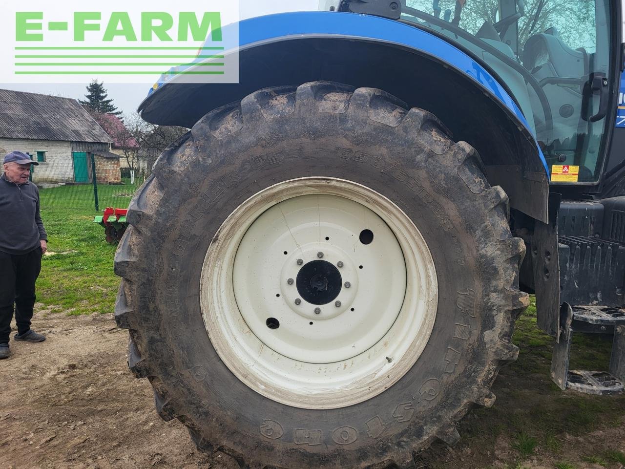 Traktor typu New Holland T 7.185, Gebrauchtmaschine v Hamburg (Obrázek 7)