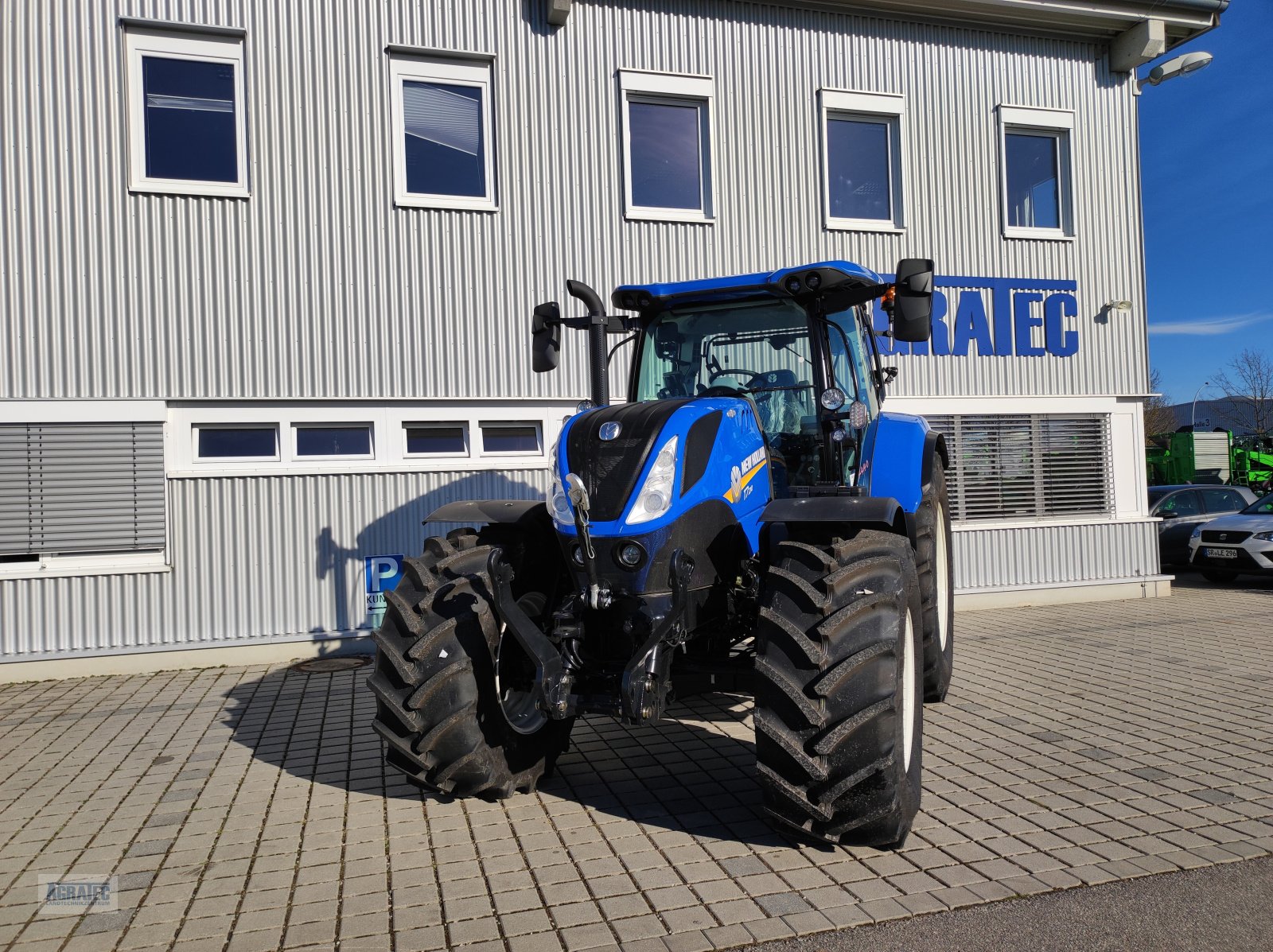 Traktor a típus New Holland T 7.210 AC, Neumaschine ekkor: Salching bei Straubing (Kép 3)