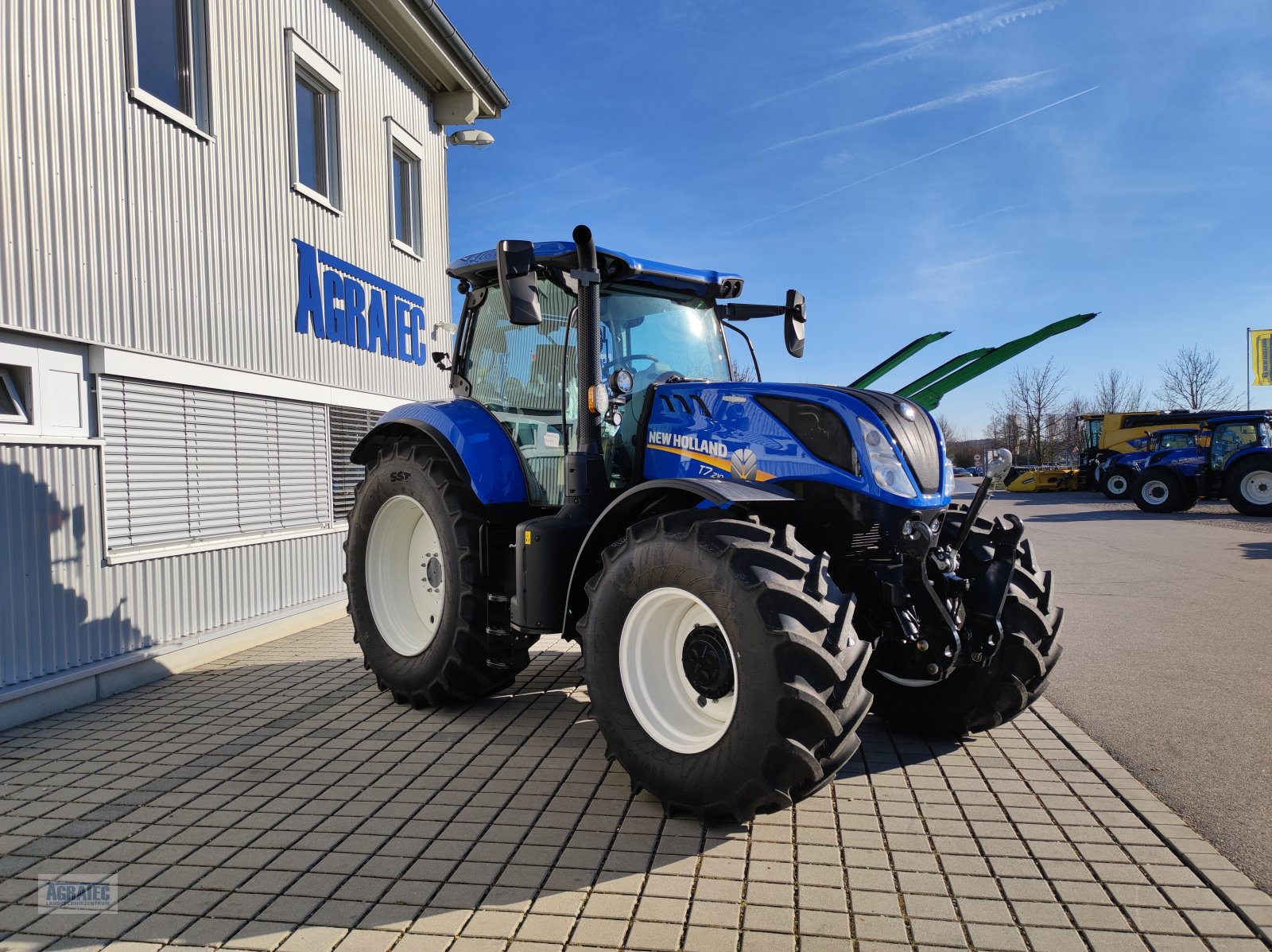Traktor a típus New Holland T 7.210 AC, Neumaschine ekkor: Salching bei Straubing (Kép 7)