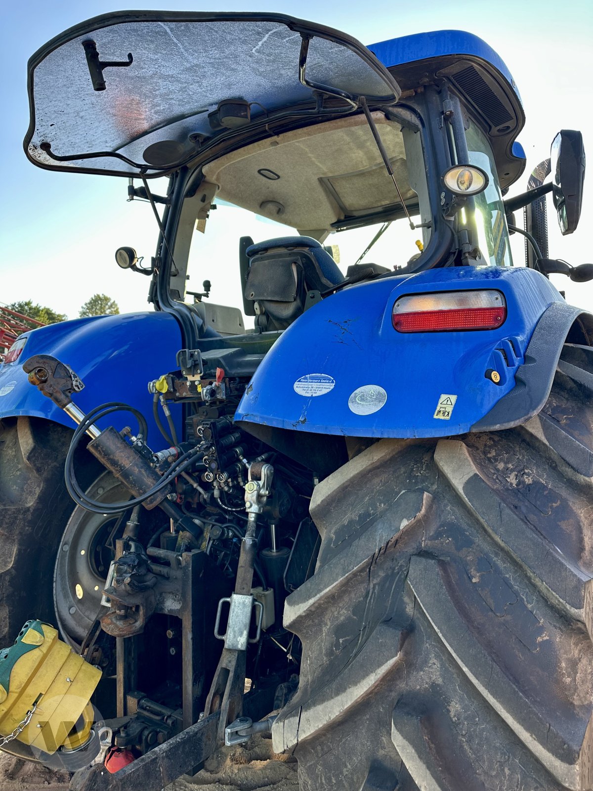 New Holland T 7.210, Gebrauchtmaschine, Baujahr: 2013, Betriebsstunden: 8848 Stunden (Bild 7) Traktor des Typs New Holland T 7.210, Gebrauchtmaschine in Husum (Bild 7)