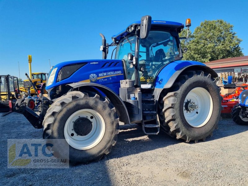 Traktor tip New Holland T 7.245 AC LWB, Gebrauchtmaschine in Groß-Gerau (Poză 1)