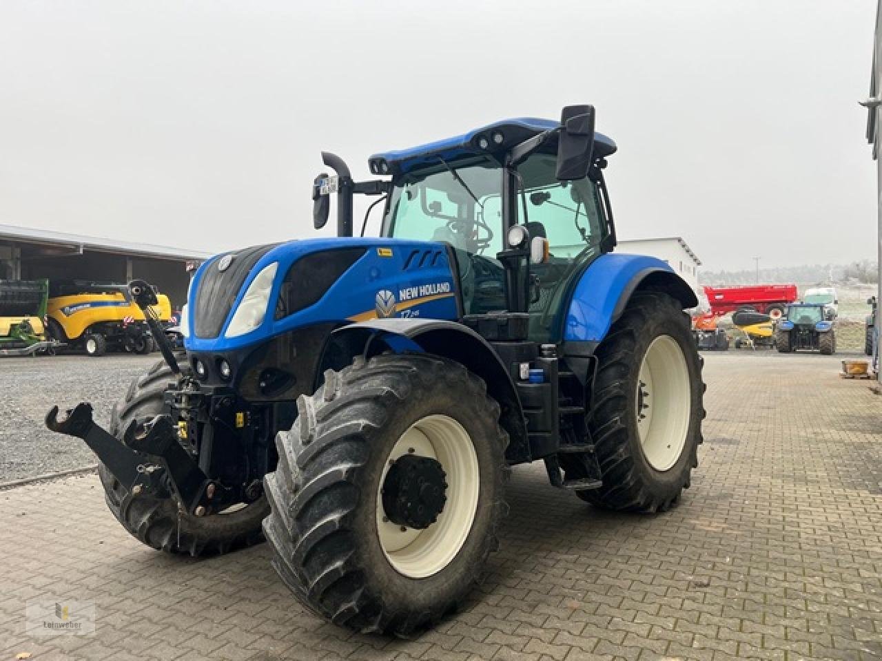 Traktor del tipo New Holland T 7.245 PC, Gebrauchtmaschine en Neuhof - Dorfborn (Imagen 2)