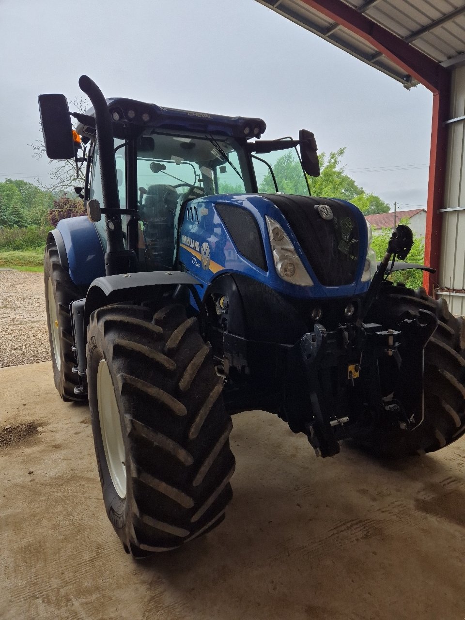 Traktor des Typs New Holland T 7.245, Gebrauchtmaschine in MANDRES-SUR-VAIR (Bild 2)