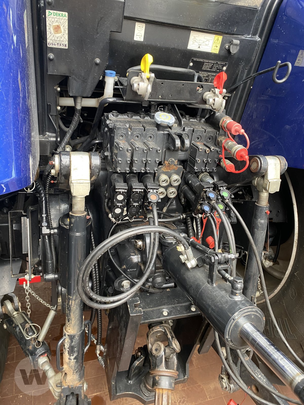 New Holland T 7.245, Gebrauchtmaschine, Baujahr: 2019, Betriebsstunden: 4740 Stunden (Bild 9) Traktor des Typs New Holland T 7.245, Gebrauchtmaschine in Jördenstorf (Bild 9)