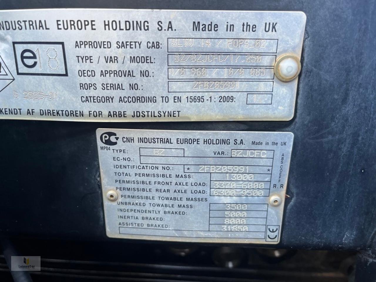 Traktor типа New Holland T 7.250 PC, Gebrauchtmaschine в Neuhof - Dorfborn (Фотография 10)