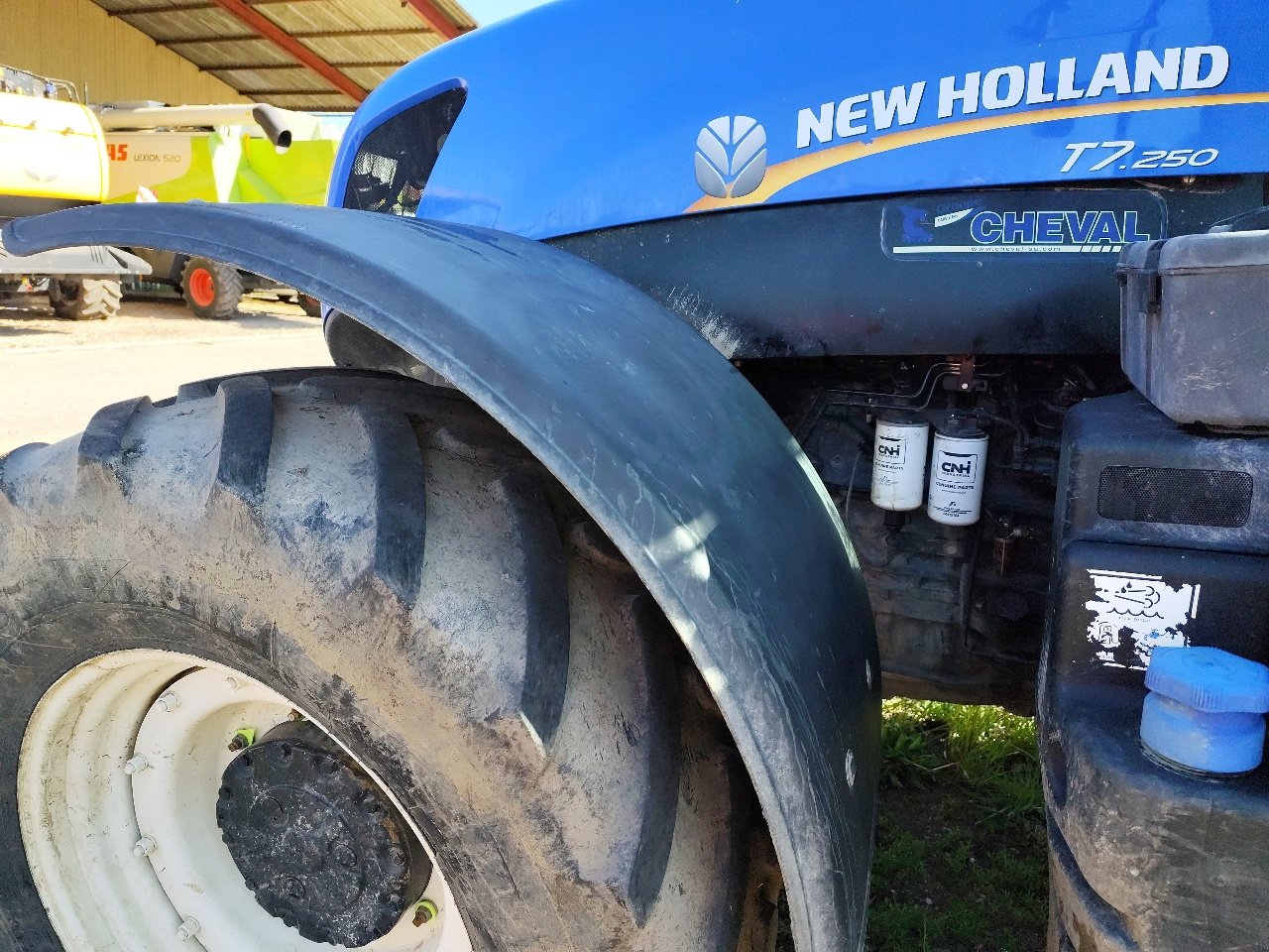 Traktor typu New Holland T 7.250 sw, Gebrauchtmaschine v Einvaux (Obrázek 9)