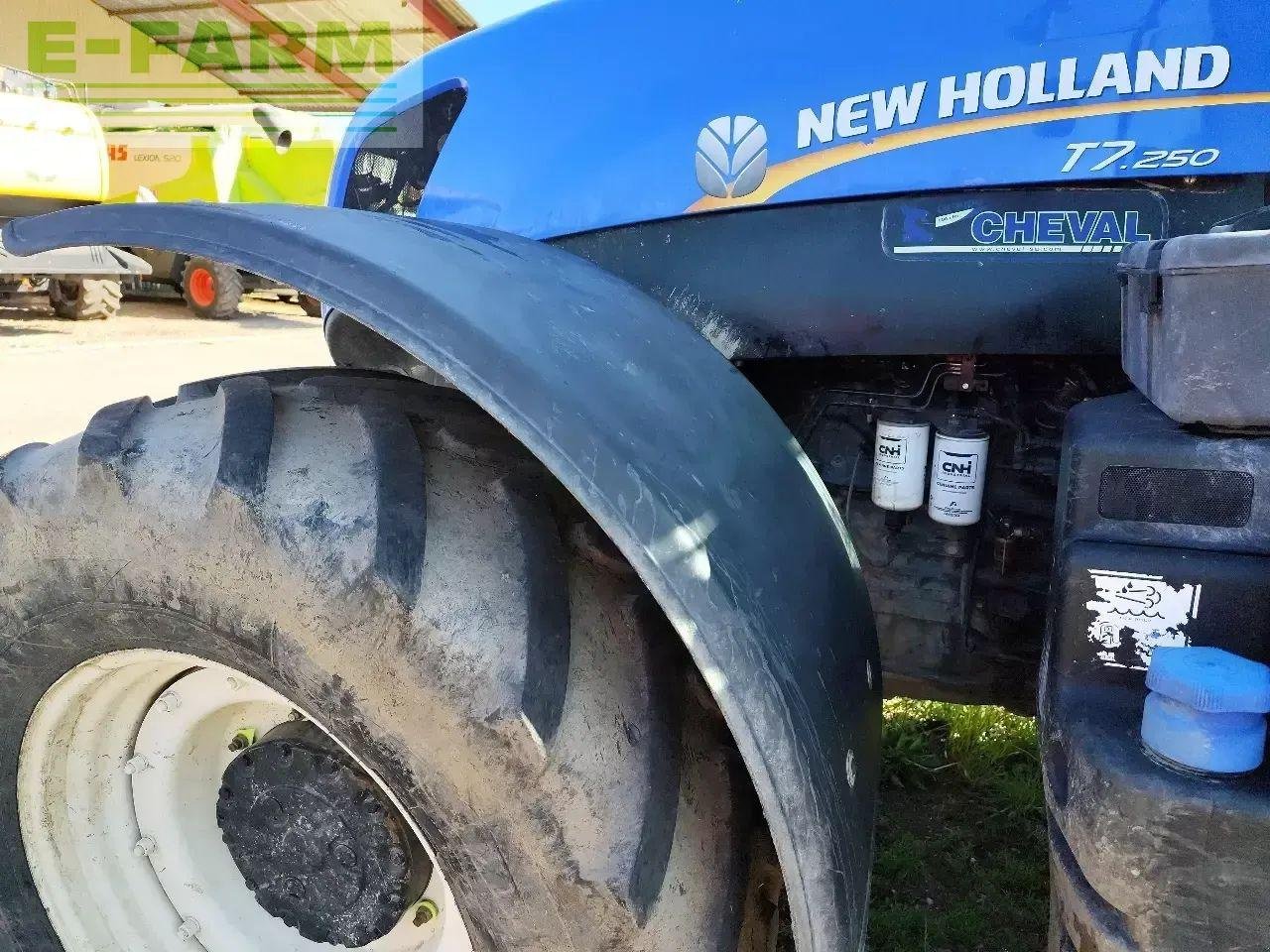 Traktor типа New Holland t 7.250 sw, Gebrauchtmaschine в CHAUVONCOURT (Фотография 9)