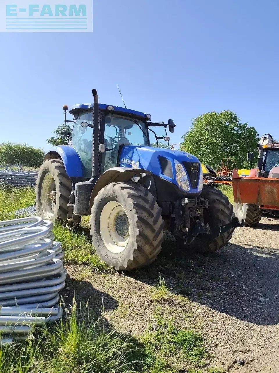 Traktor типа New Holland t 7.250 sw, Gebrauchtmaschine в CHAUVONCOURT (Фотография 3)