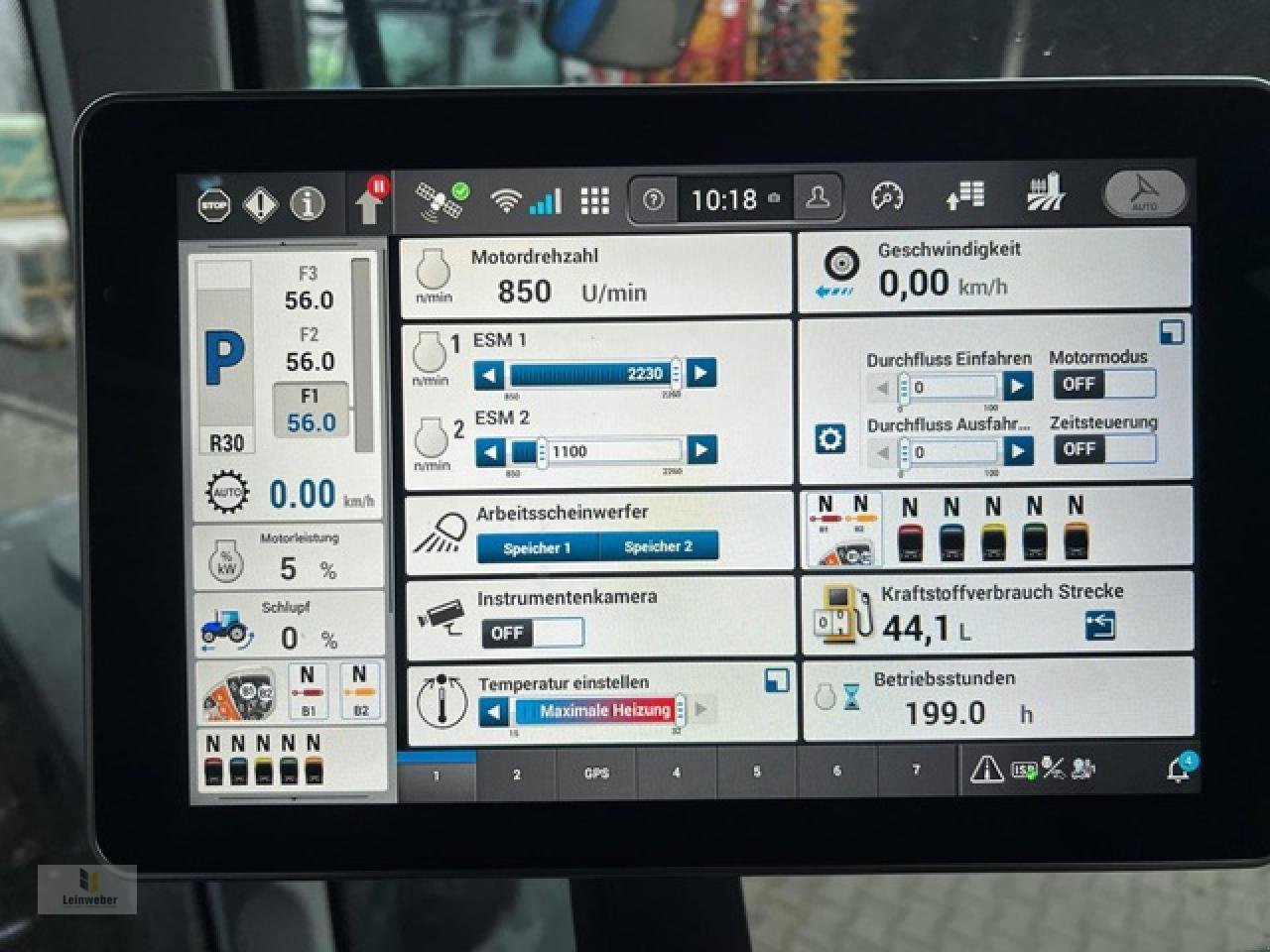 Traktor del tipo New Holland T 7.300 AC, Gebrauchtmaschine en Neuhof - Dorfborn (Imagen 7)