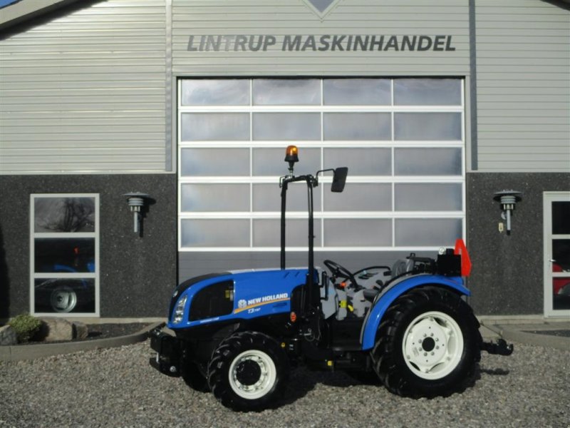 Traktor des Typs New Holland T3.75F Med krybegear og mekanisk vendegear., Gebrauchtmaschine in Lintrup (Bild 1)