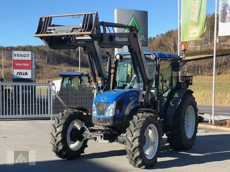 Traktor des Typs New Holland T4050 DeLuxe & Supersteer, Gebrauchtmaschine in Markt Hartmannsdorf (Bild 1)