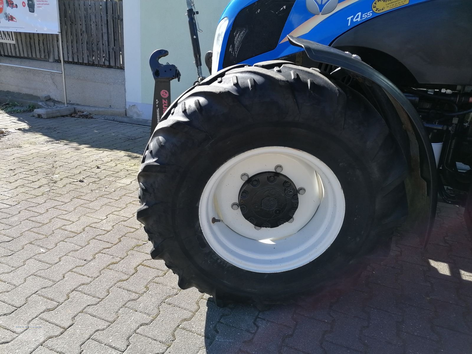 Traktor του τύπου New Holland T4.55 Powerstar, Gebrauchtmaschine σε Obing (Φωτογραφία 8)