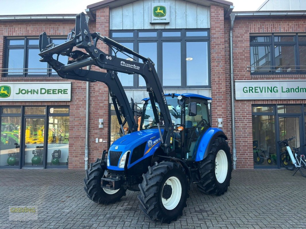 Traktor Türe ait New Holland T4.55, Gebrauchtmaschine içinde Ahaus (resim 1)