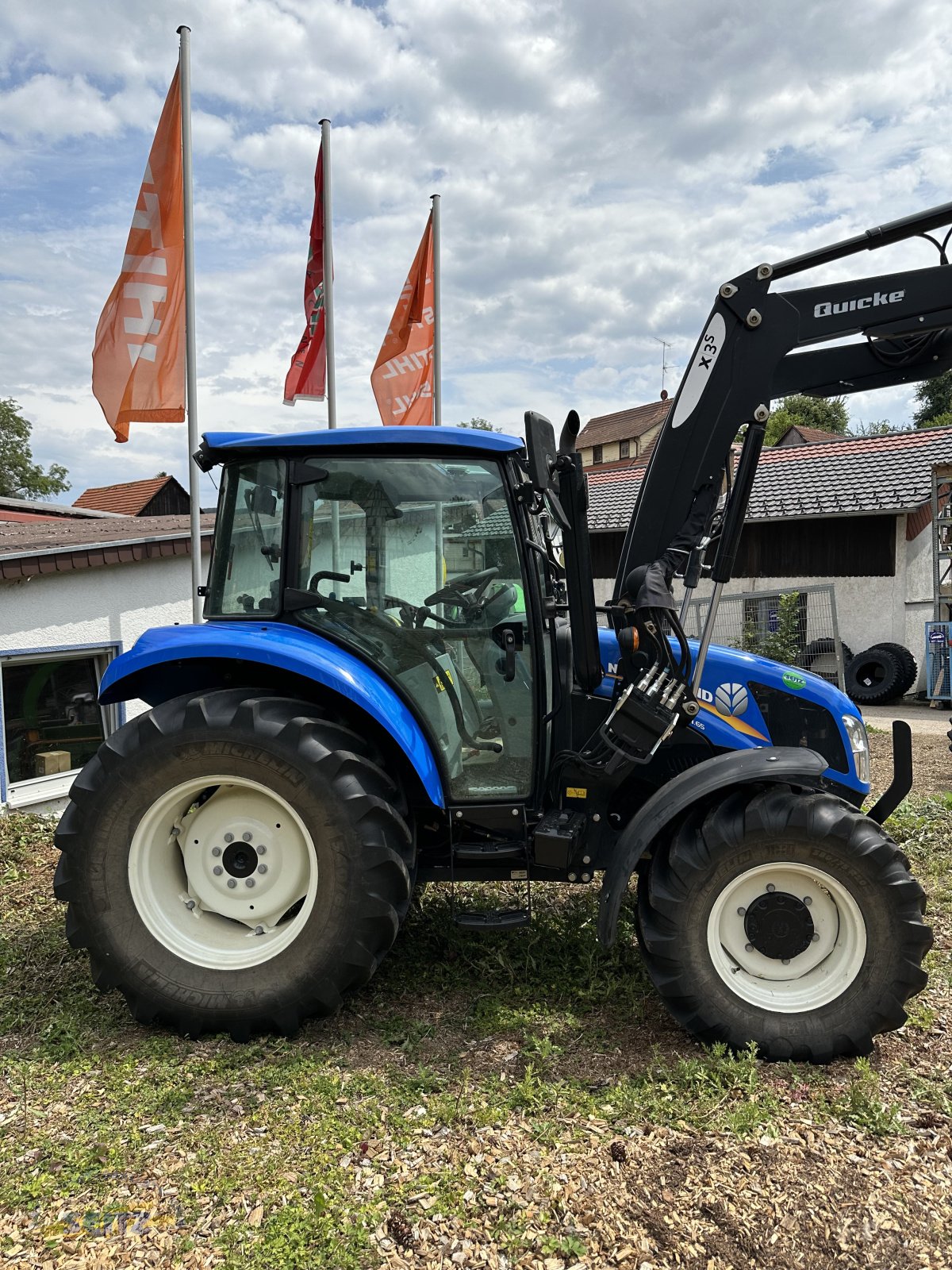Traktor des Typs New Holland T4.65, Gebrauchtmaschine in Lindenfels-Glattbach (Bild 4)