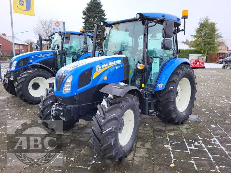 Traktor of the type New Holland T4.75 S CAB 4WD MY19, Neumaschine in Lindern (Oldenburg) (Picture 1)