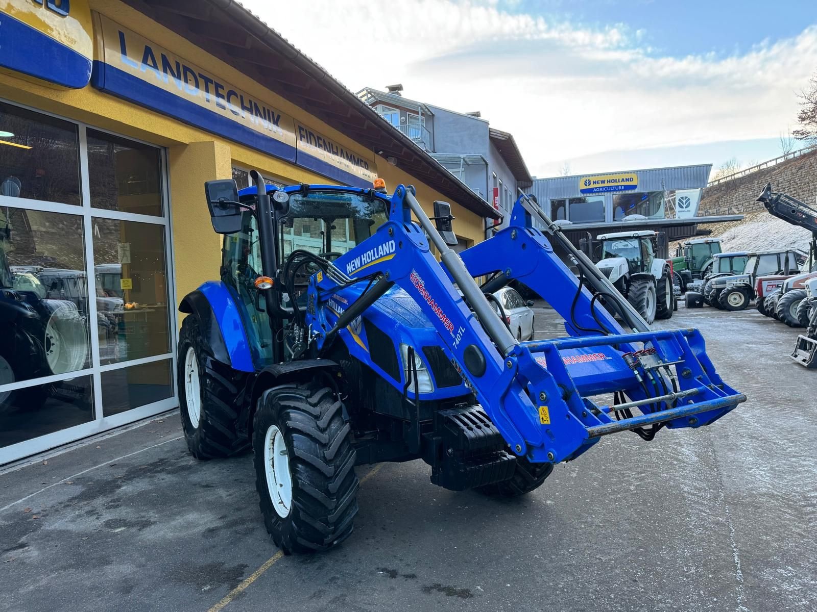 Traktor типа New Holland T4.75, Gebrauchtmaschine в Burgkirchen (Фотография 8)