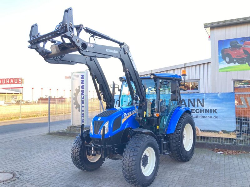 Traktor des Typs New Holland T4.75S,Klima,Druckluft,Kriechgang, Gebrauchtmaschine in Stuhr (Bild 1)