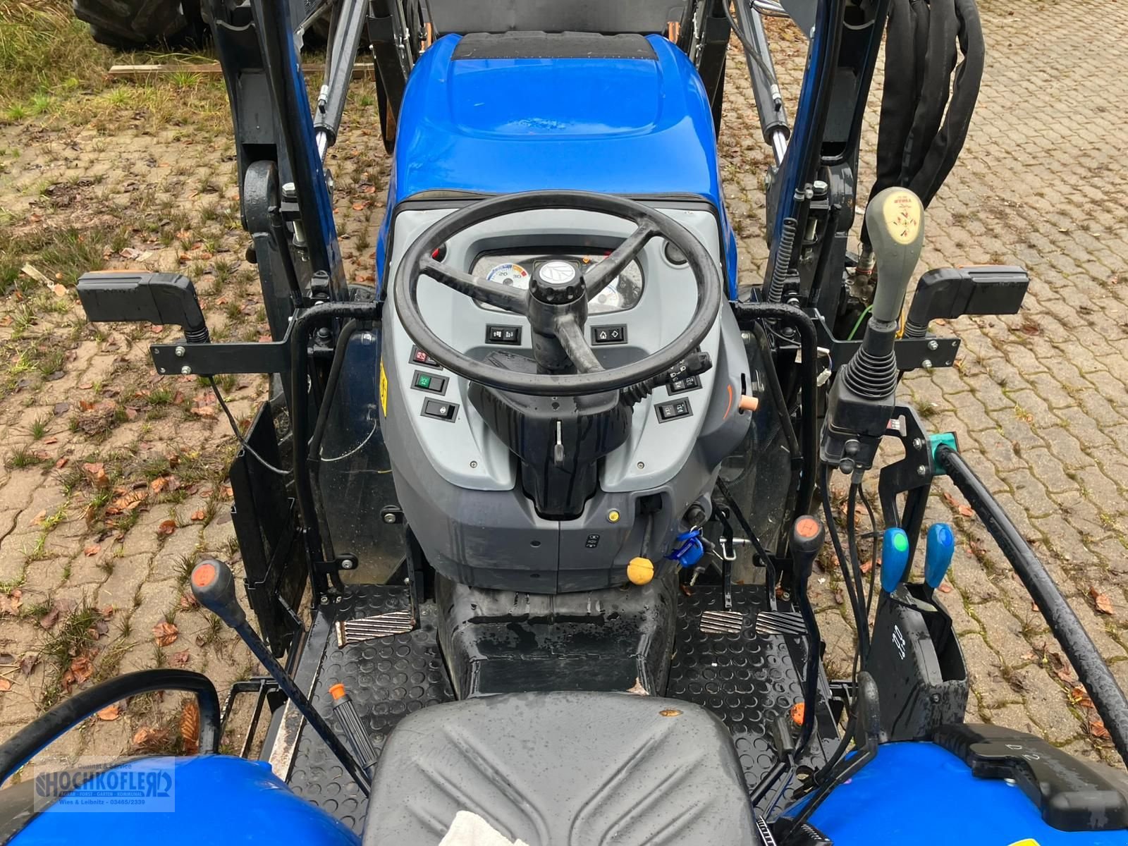 Traktor van het type New Holland T4.80 V, Gebrauchtmaschine in Wies (Foto 7)