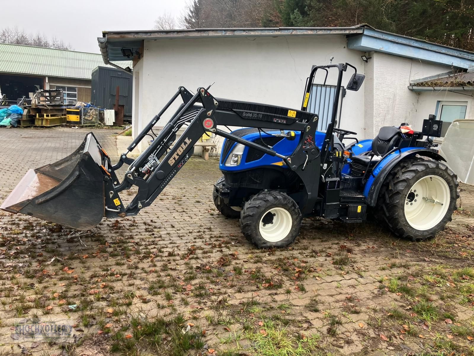 Traktor van het type New Holland T4.80 V, Gebrauchtmaschine in Wies (Foto 4)