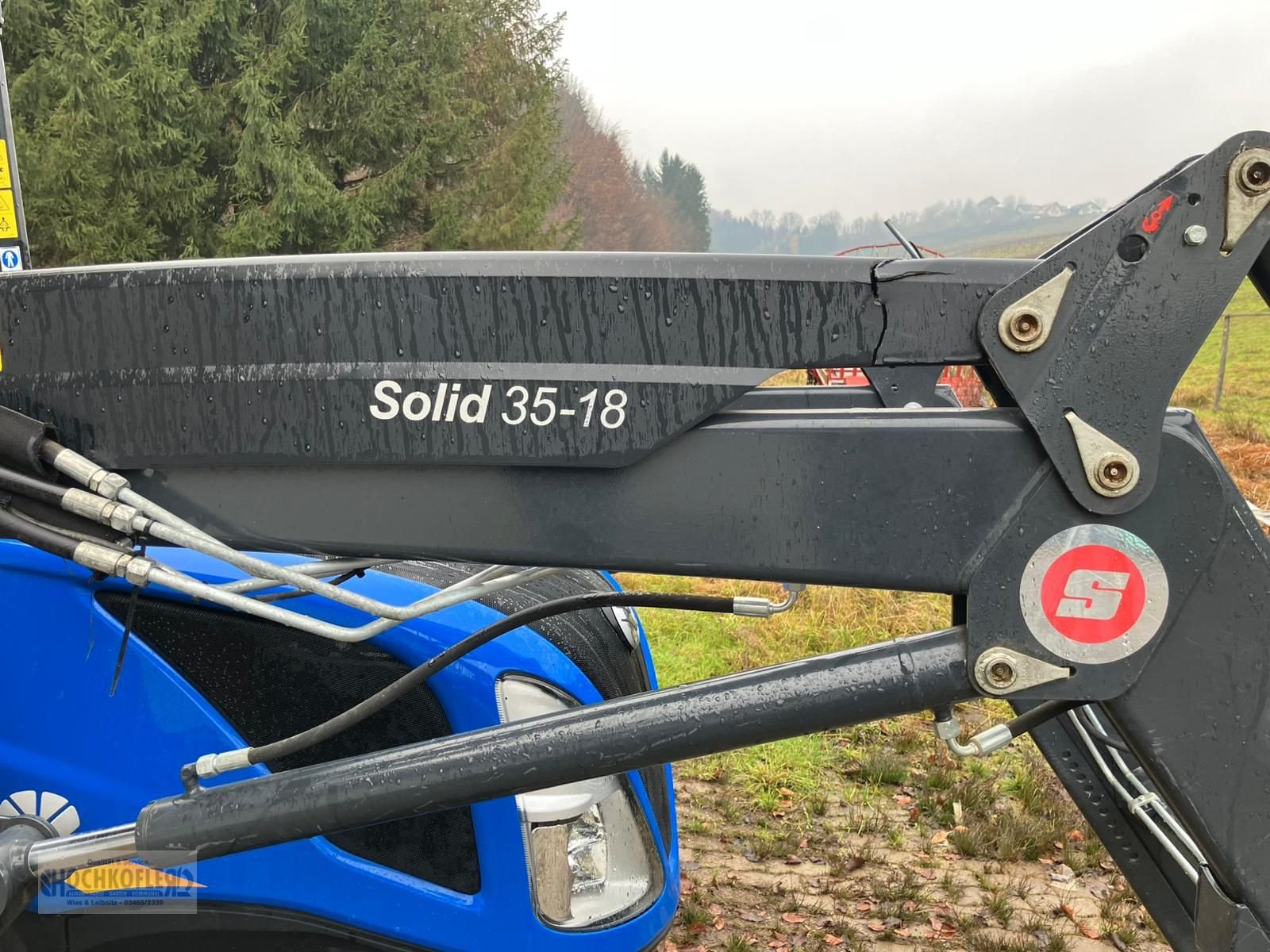 Traktor van het type New Holland T4.80 V, Gebrauchtmaschine in Wies (Foto 2)