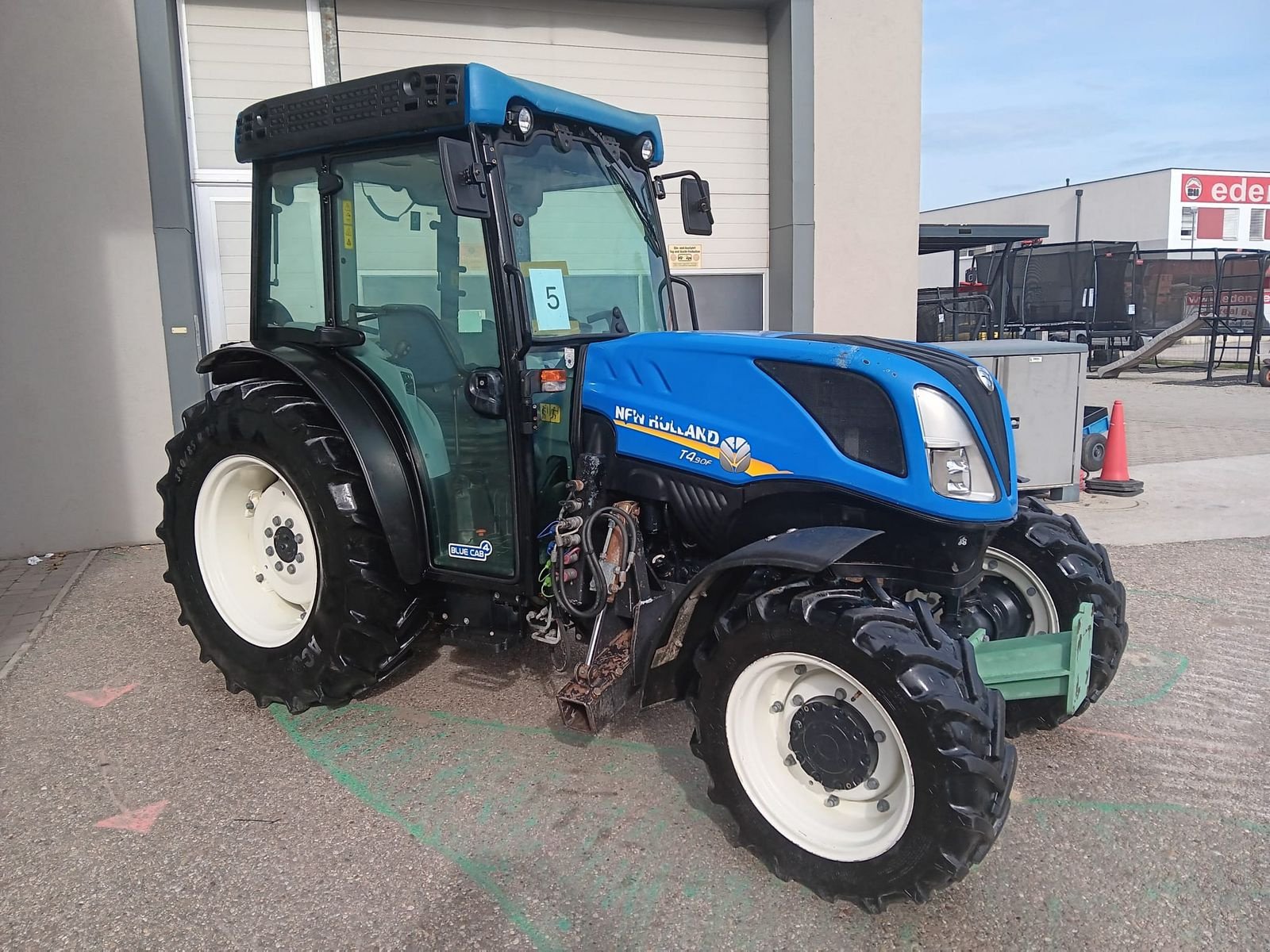 Traktor typu New Holland T4.90 F, Gebrauchtmaschine v Harmannsdorf-Rückersdorf (Obrázek 10)