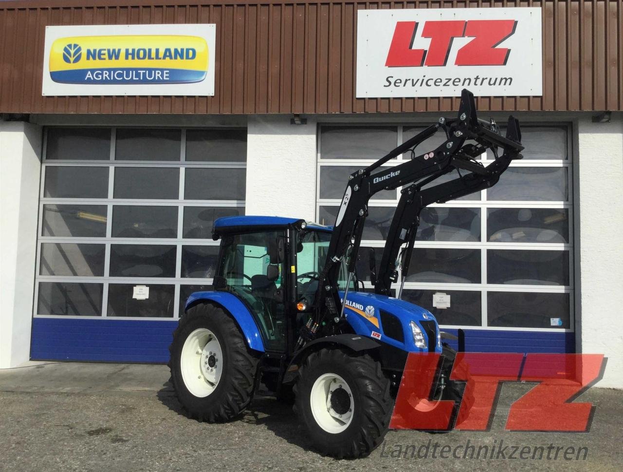 Traktor of the type New Holland T4S.55 CAB 4WD STAGE V, Neumaschine in Ampfing (Picture 1)