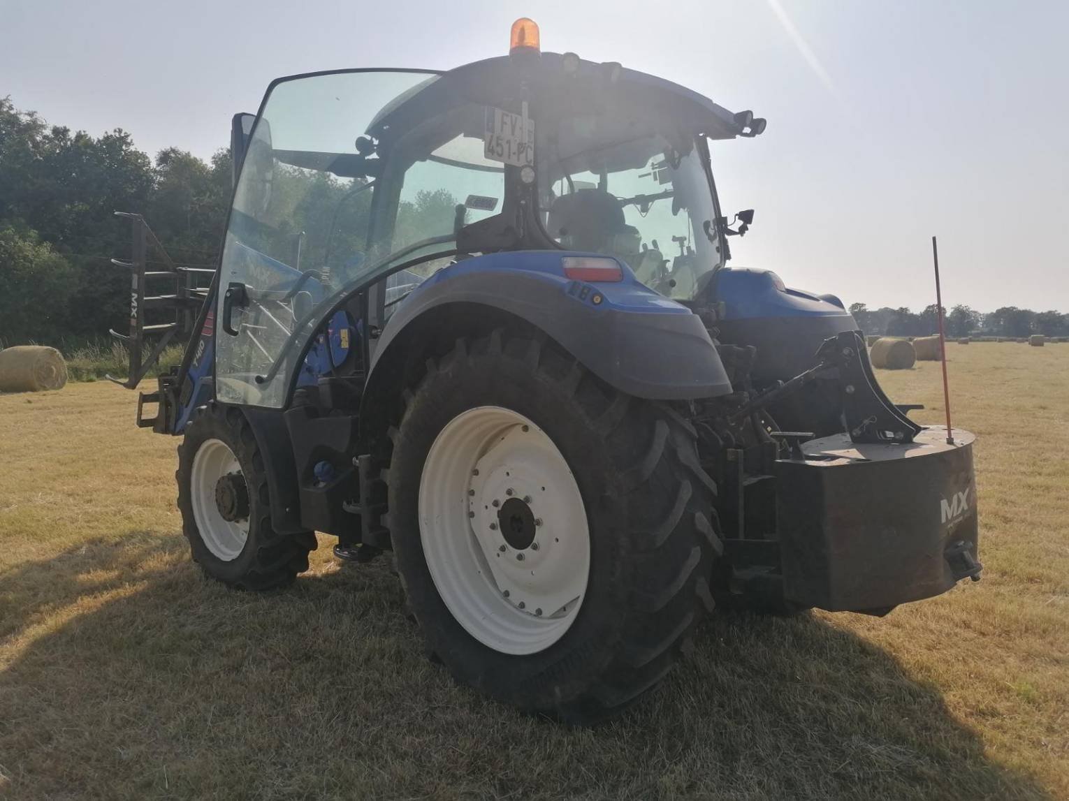 Traktor of the type New Holland T5 120 DYNAMIC CDE, Gebrauchtmaschine in Le Horps (Picture 11)