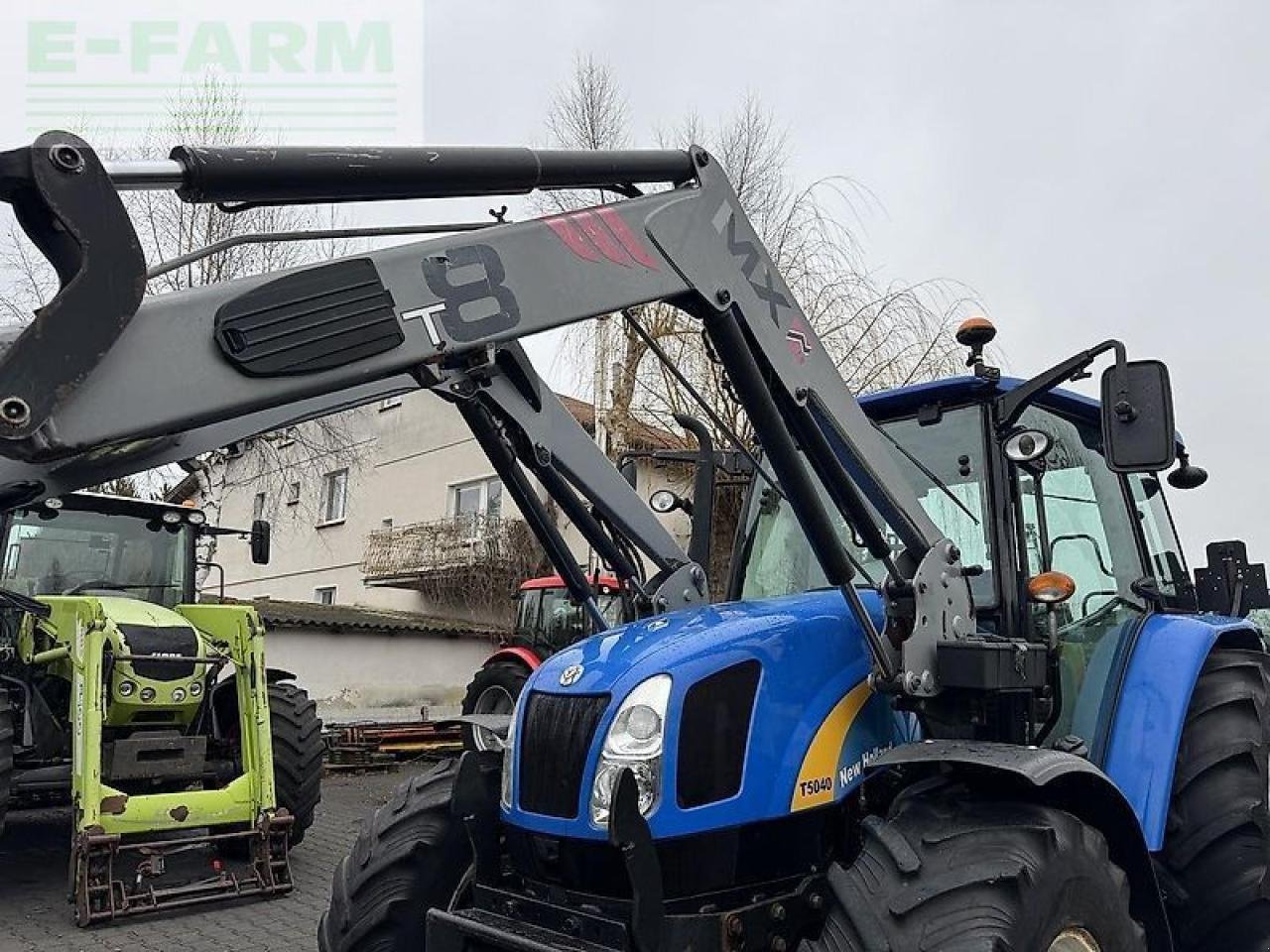 Traktor des Typs New Holland t5040 + mx t8, Gebrauchtmaschine in DAMAS?AWEK (Bild 19)