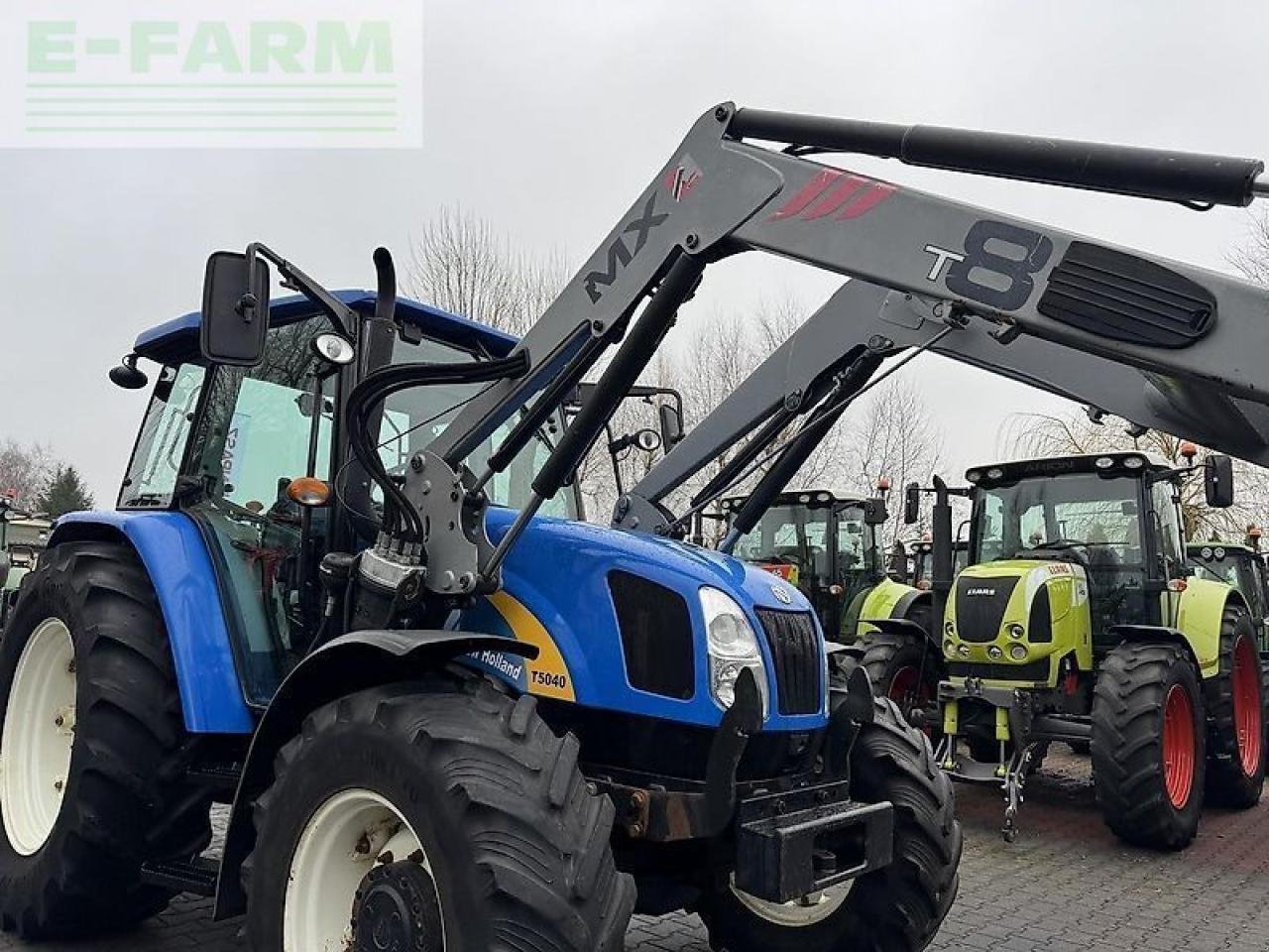 Traktor des Typs New Holland t5040 + mx t8, Gebrauchtmaschine in DAMAS?AWEK (Bild 22)