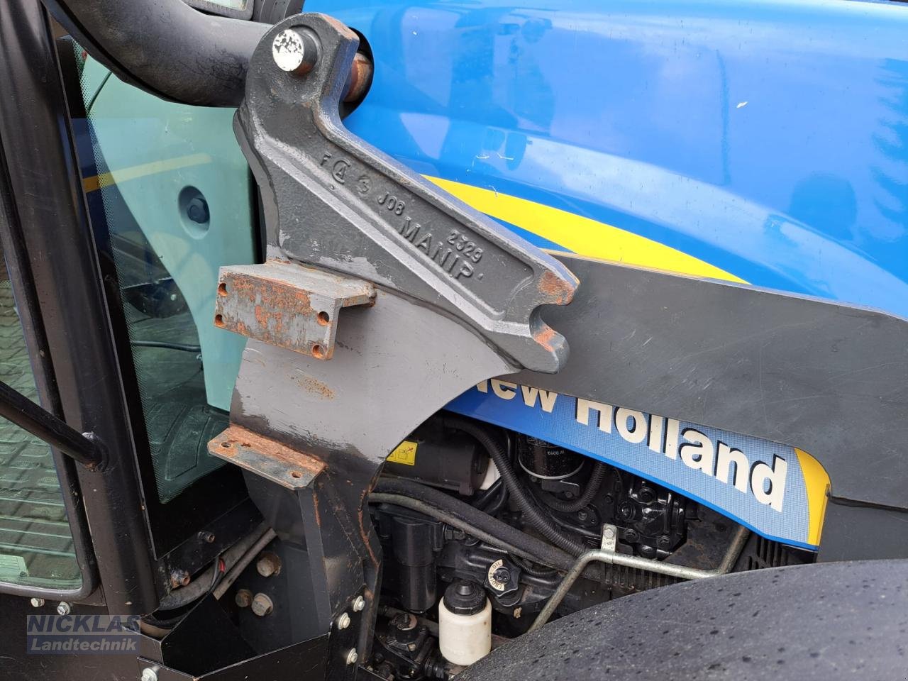 Traktor des Typs New Holland T5050, Gebrauchtmaschine in Schirradorf (Bild 11)