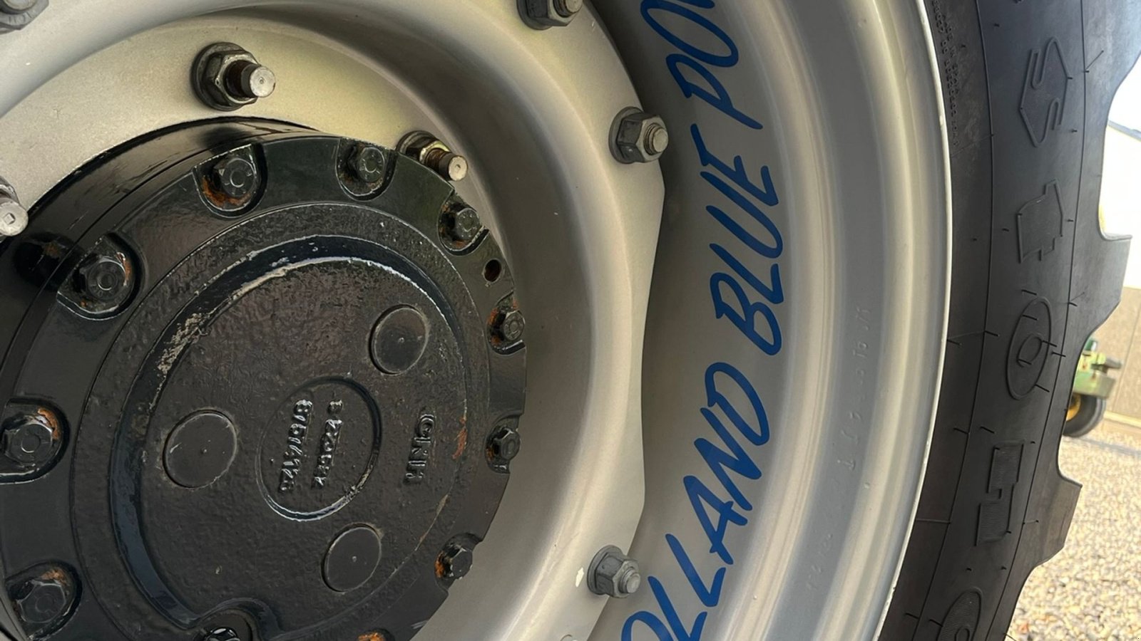 Traktor Türe ait New Holland T5.100 Blue Power udstyrs model, med brede hjul, frontlift og ekstra lys., Gebrauchtmaschine içinde Lintrup (resim 12)