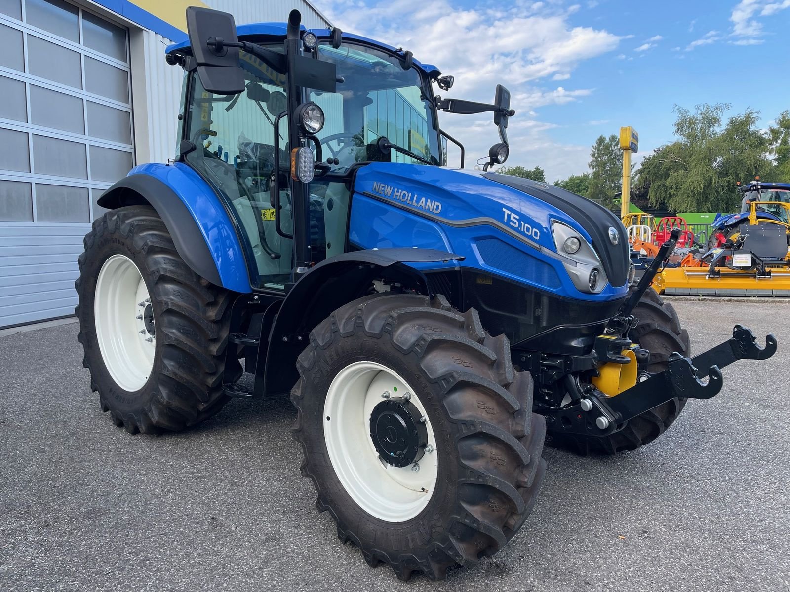 Traktor Türe ait New Holland T5.100 Dual Command, Gebrauchtmaschine içinde Burgkirchen (resim 2)